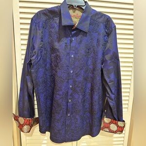 Robert Graham Limited Blue rose Shirt